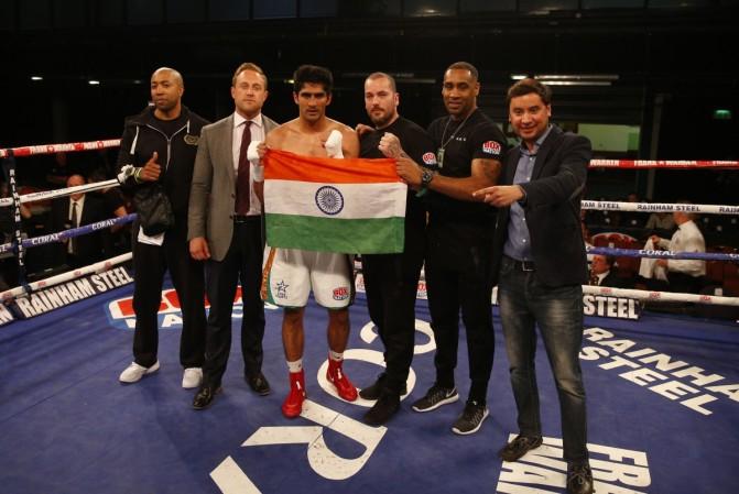 Vijender Singh opened up about his love for fighting in India. vijender singh