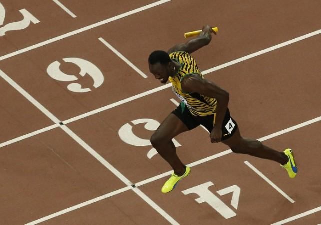 Usain Bolt Jamaica World Athletics Championships
