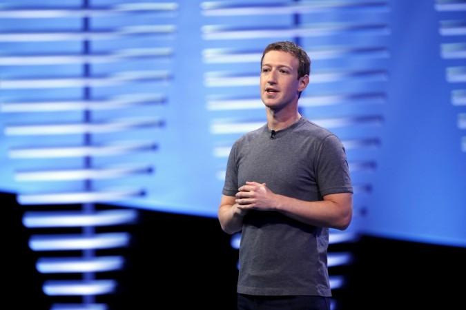 Facebook CEO Mark Zuckerberg