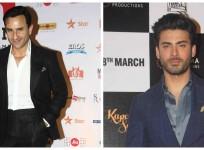 Saif Ali Khan and Fawad Khan