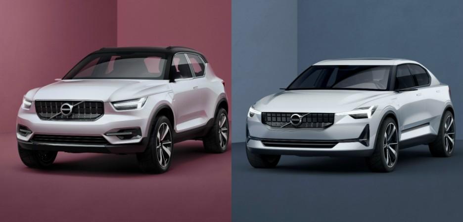 Volvo Concept 40.1, Concept 40.2 previews design of future small cars