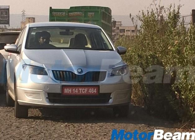 Skoda Rapid facelift returns in new spy shots