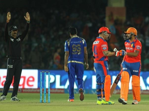 McCullum Raina Gujarat Lions Mumbai Indians