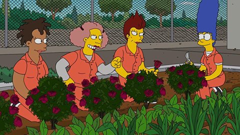 Will Marge get out of prison in the upcoming episode?