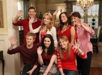 The cast of