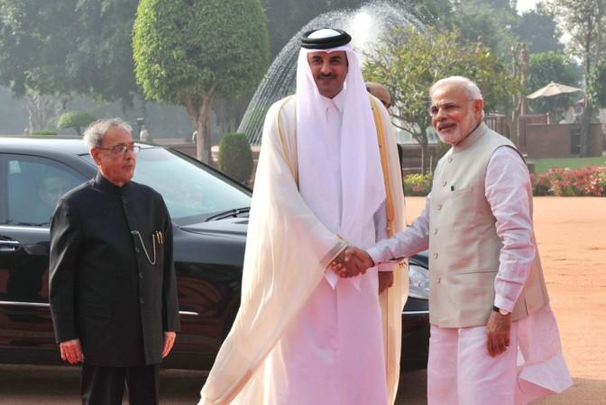 narendra modi qatar Sheikh Tamim bin Hamad Al-Thani bilateral visit trade