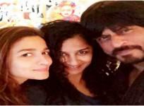 Alia Bhatt, Gauri Shinde, Shah Rukh Khan