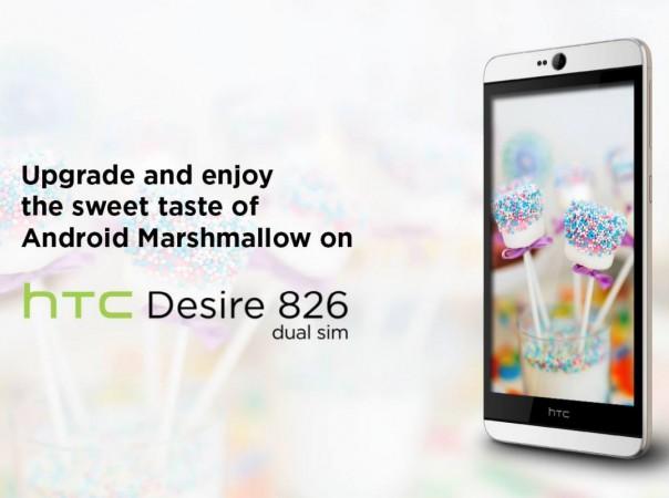 HTC releases Android Marshmallow to Desire 826 (dual) in India