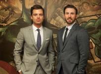 Bucky Barnes aka Winter Soldier and Steve Rogers aka Captain America
