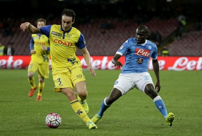 Chievo Dario Dainelli Napoli Kalidou Koulibaly