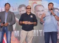 "CID" to return to small screen from June 4 onwards. Pictured: Shivaji Satham, Aditya Srivastava, Dayanand Shetty of TV show "CID" at a promotional programme in New Delhi, 2015.