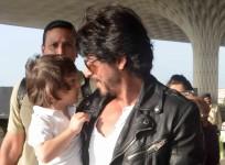 Shah Rukh Khan with son AbRam