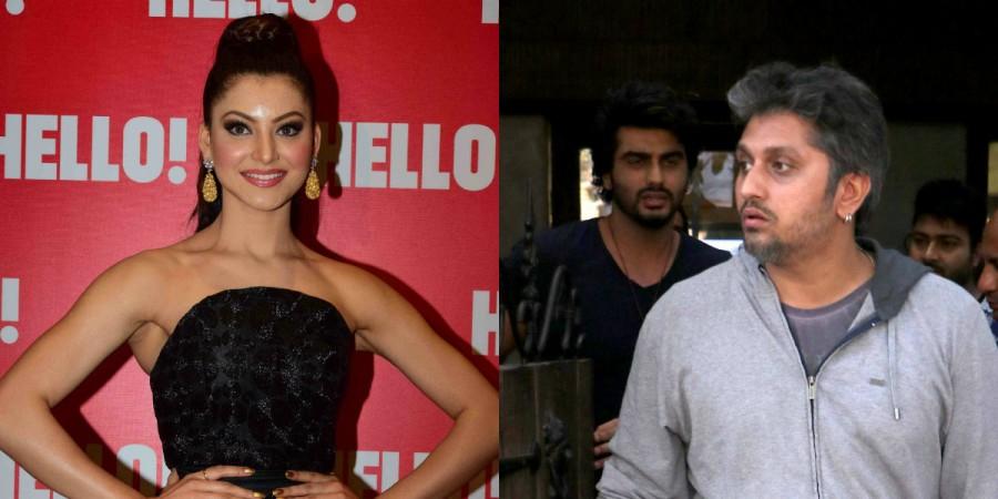 Urvashi Rautela and Mohit Suri