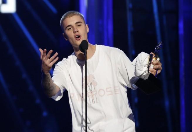 Justin Bieber releases new music video; Pictured: Justin Bieber accepts the award for Top Male Artist at the 2016 Billboard Awards in Las Vegas, Nevada, U.S., May 22, 2016. Justin Bieber