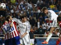 Sergio Ramos Real Madrid Atletico Madrid Champions League final 2014