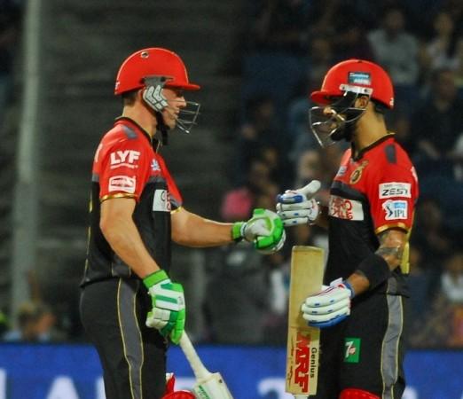 Ab de Villiers and Virat Kohli