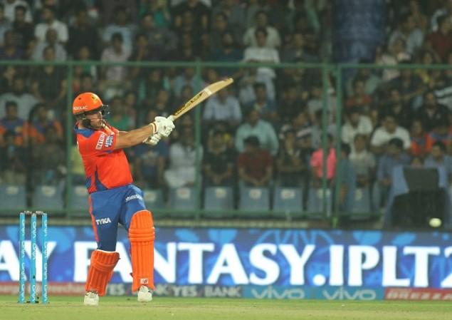 Gujarat Lions batsman Aaron Finch. Aaron Finch, Gujarat Lions, kit bag, IPL 2017