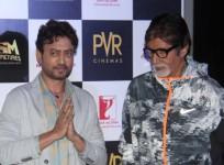 Irrfan Khan and Amitabh Bachchan