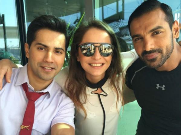 Varun Dhawan and John Abraham on