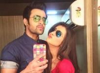 Pearl V Puri to take an exit from "Meri Saasu Maa." Pictured: "Meri Saasu Maa" co-stars Pearl V Puri and Hiba Nawab.