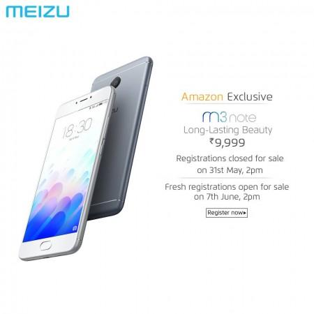 Meizu M3 Note price, flash sale details: When can you buy the budget smartphone next?