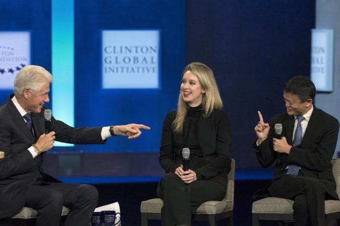 Elizabeth Holmes, CEO of Theranos Alibaba Group Jack Ma net worth forbes