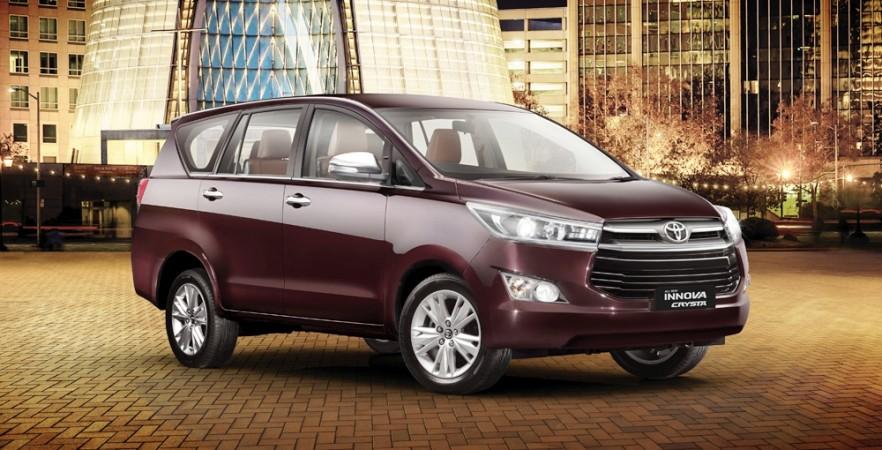 Toyota Innova Crysta Petrol To Be Launched On Aug 8 Report