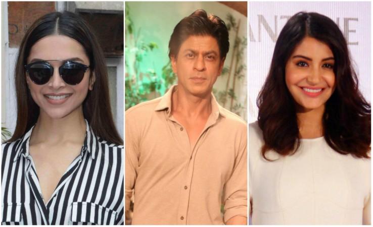 Deepika Padukone, Shah Rukh Khan, Alia Bhatt