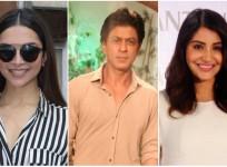 Deepika Padukone, Shah Rukh Khan, Alia Bhatt
