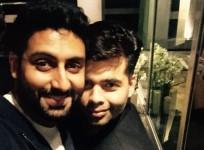 Karan Johar and Abhishek Bachchan