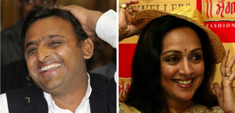 sp bjp hema malini akhilesh yadav mathura violence clashes baba bose sena