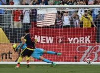 James Rodriguez Colombia Brad Guzan USA