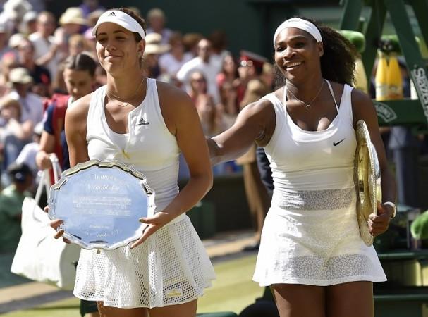 Garbine Muguruza Serena Williams