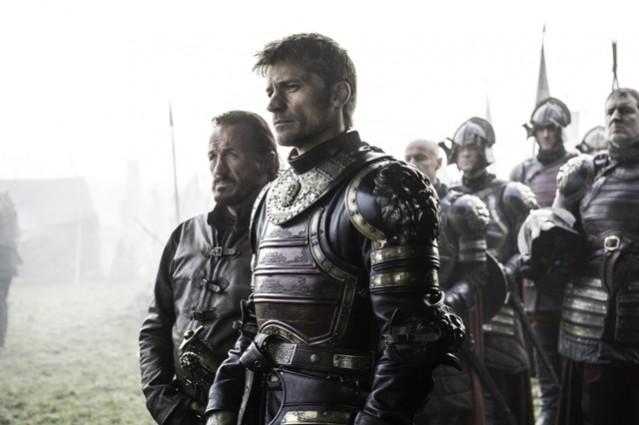 Pictured: Bronn and Jaime Lannister. Game of Thrones