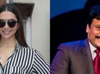 Deepika Padukone and Chiranjeevi