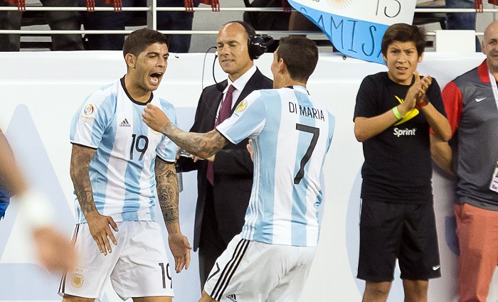 Ever Banega Angel Di Maria Argentina