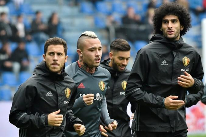 Hazard Nainggolan Fellaini Belgium