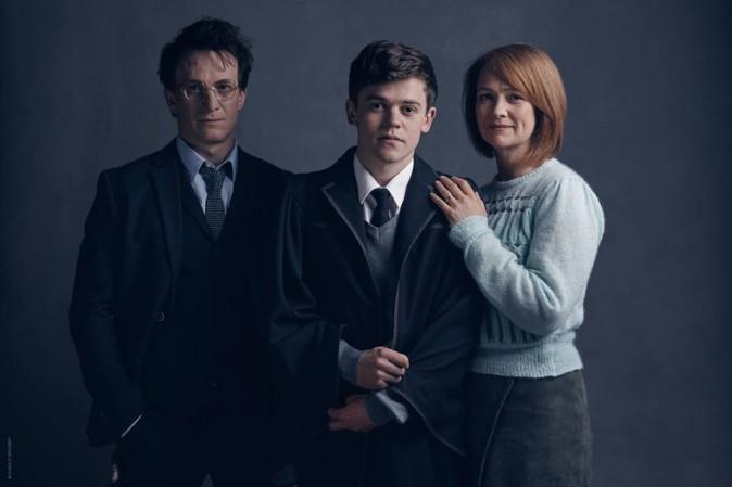 Harry Potter and his family in the play
