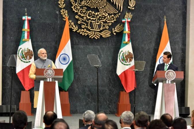 Narendra Modi in Mexico