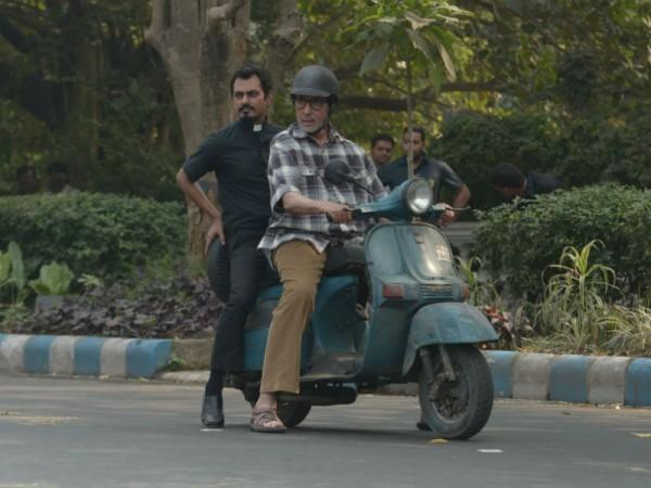 Amitabh Bachchan and Nawazuddin Siddiqui