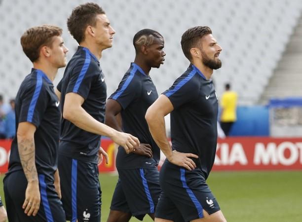 Griezmann Koscielny Giroud Pogba France