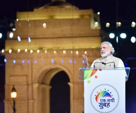 modi government two years modi sarkar india gate celebrations