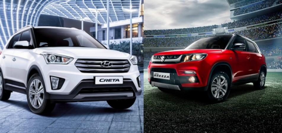 Hyundai Creta, Maruti Suzuki Vitara Brezza