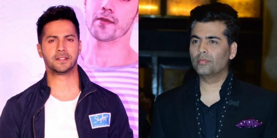 Varun Dhawan and Karan Johar Varun Dhawan and Karan Johar