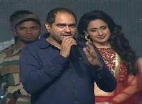 Director Krish at Kanche audio launch