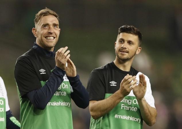 Richard Keogh Shane Long Ireland