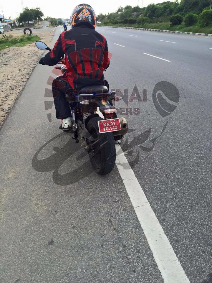 Pictured: BMW G 310 R bmw g 310 r was testing michelin tyres sans abs