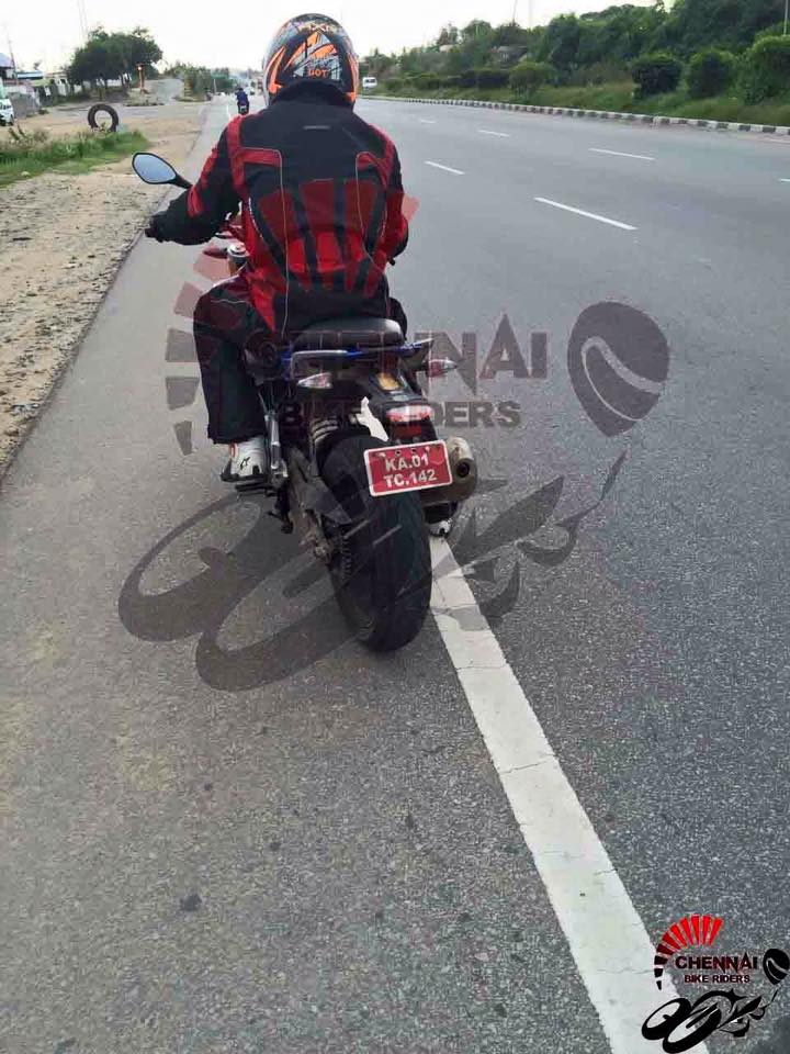 Pictured: BMW G 310 R bmw g 310 r was testing michelin tyres sans abs