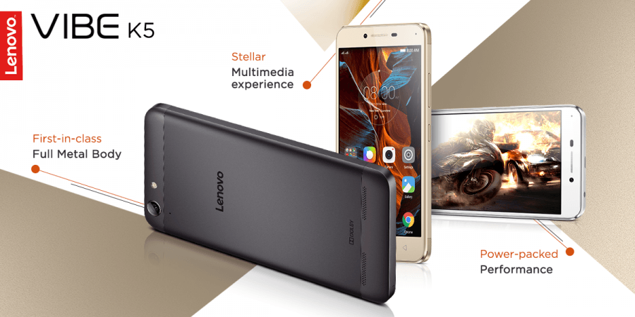 Lenovo Vibe K5 available in open sales in India