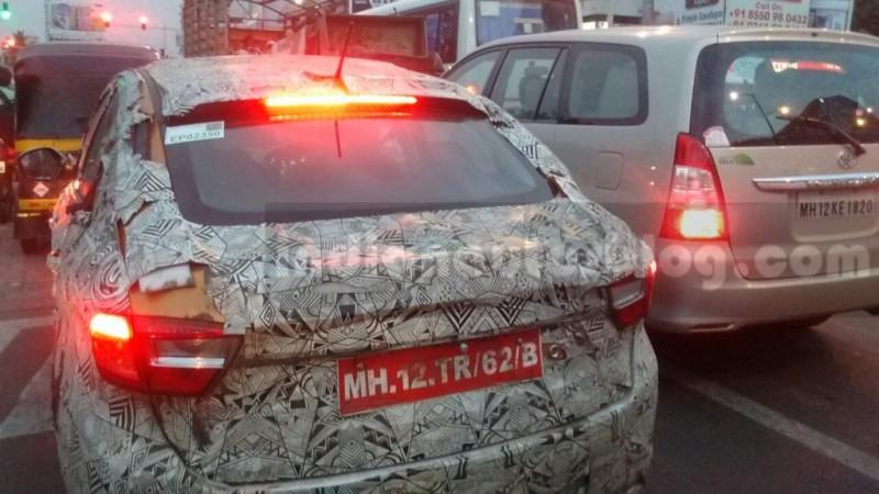 Tata Kite 5 compact sedan spotted testing again
